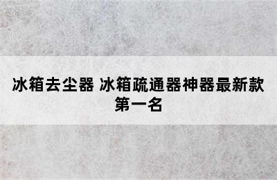 冰箱去尘器 冰箱疏通器神器最新款第一名